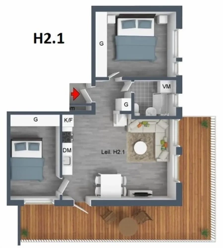 Deluxe Apartment