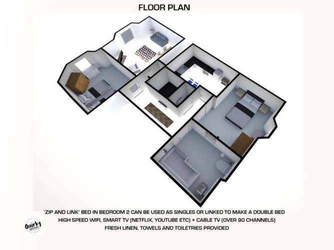 Guest rooms