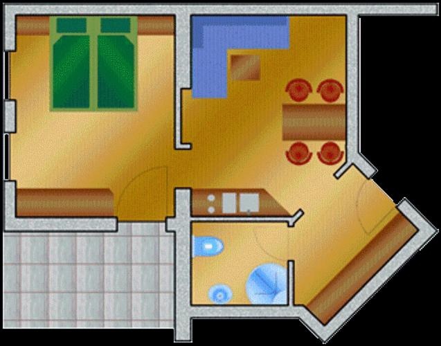 1 Bedroom Standard Apartment