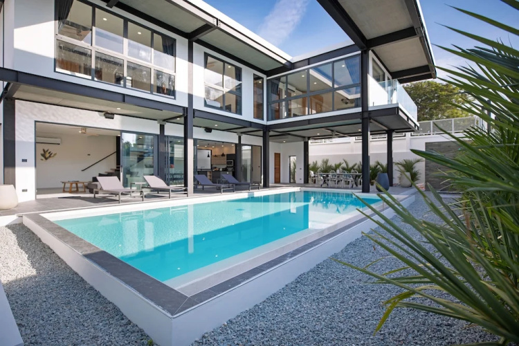 Trendy LoftStyle Eco Pool Villa Sunset 7