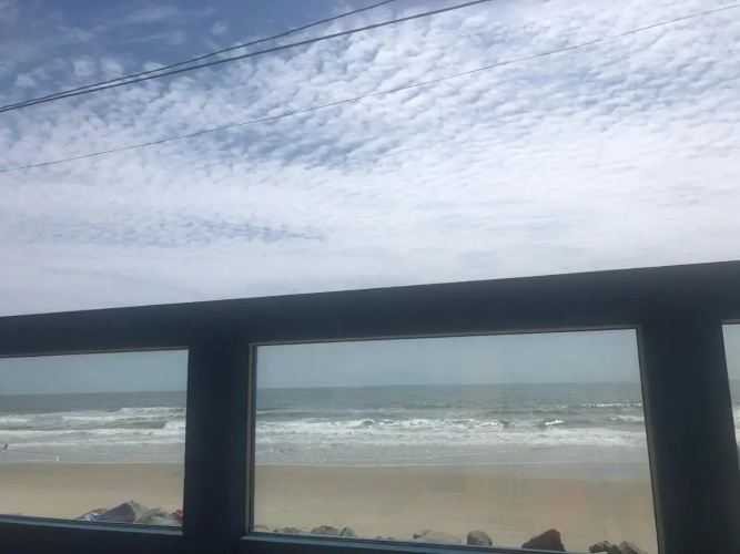 Pé na areia apt superior