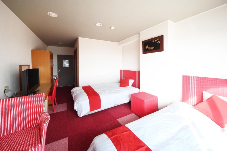 Standard Twin room with mountain view