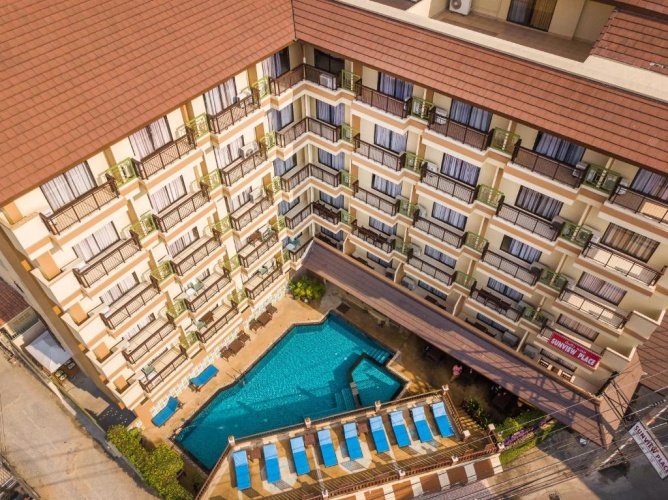 Standard Double room with pool view