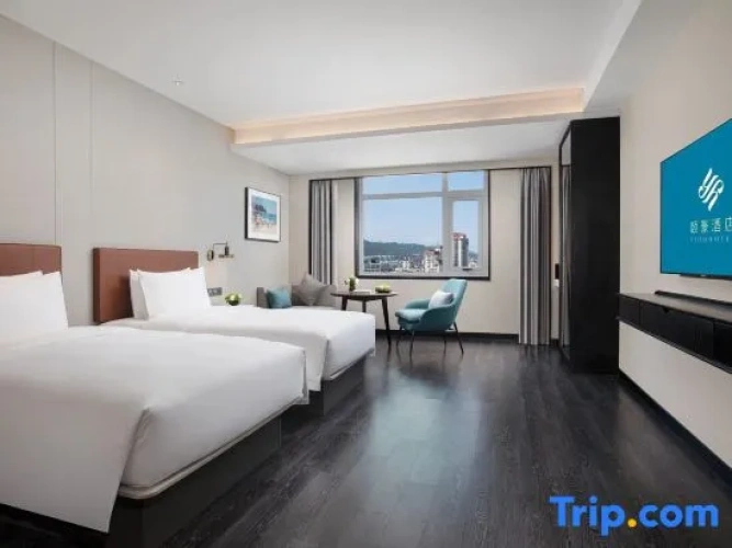 Deluxe Twin room with city view