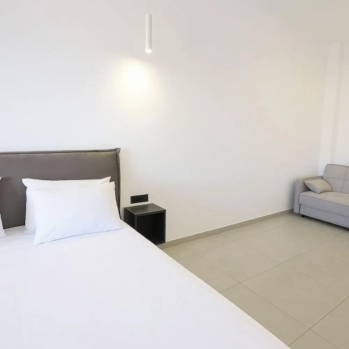 Standard Quadruple room with balcony and with sea view