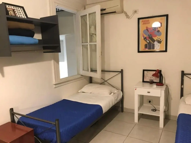 Bed in Dorm with view