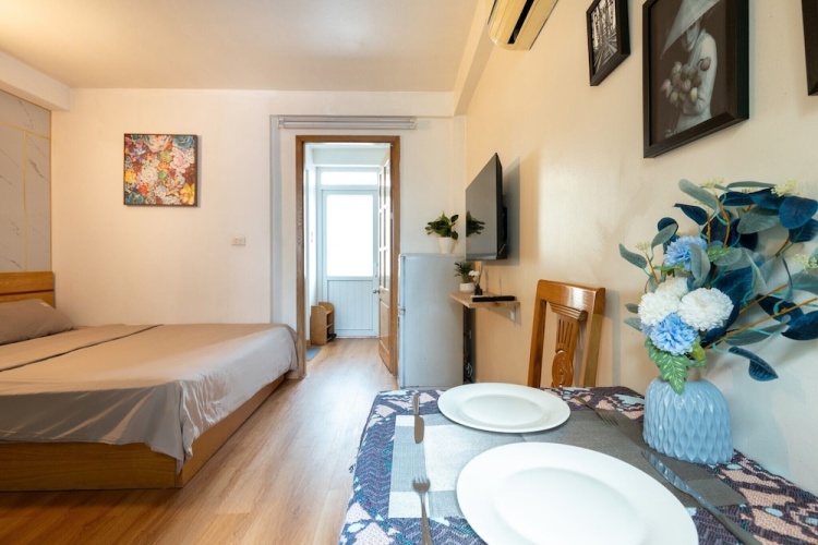 Double Studio with courtyard view