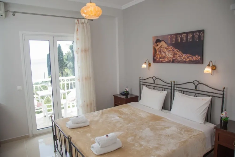 Studio with balcony