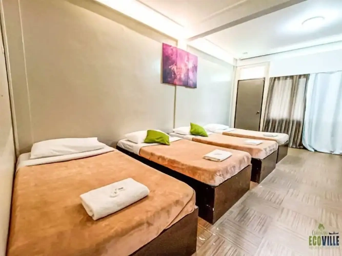 Standard Quadruple room with balcony