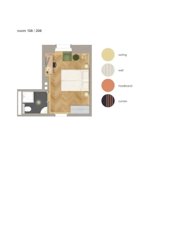 1 Bedroom Comfort Double room
