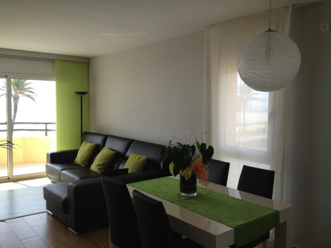 Apartamento Primera Linea de Mar, Cunit