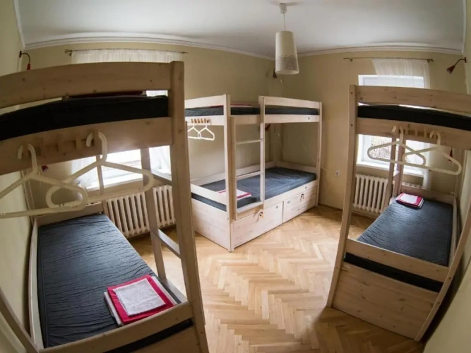 Bed in Dorm with view