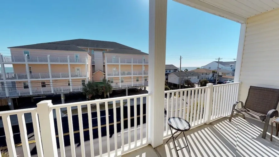 Villa with balcony