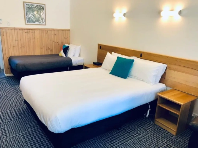 Standard Twin room with garden view