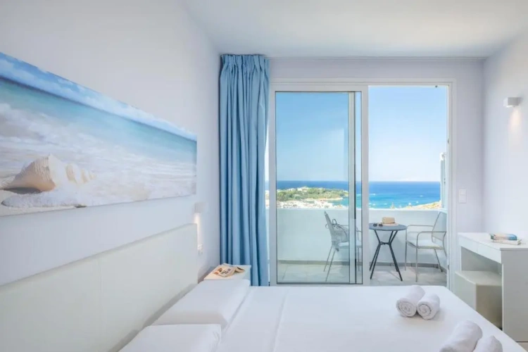 Standard Double room with balcony and with sea view