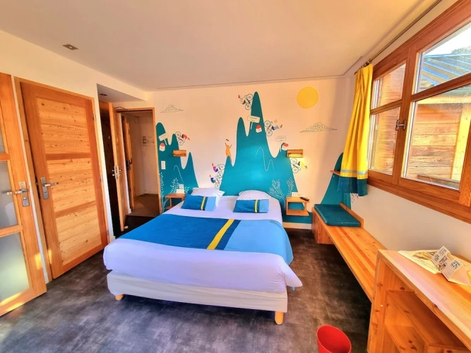 Deluxe Double room with balcony and with mountain view