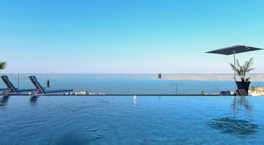 Villa-SELAVI 3 unit complex with infinity pool