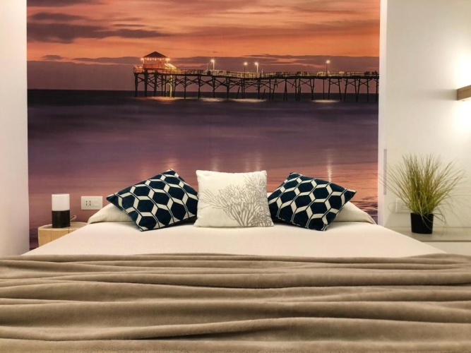Deluxe Double room with balcony and with partial sea view