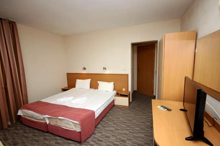 Standard Twin room with balcony and with sea view