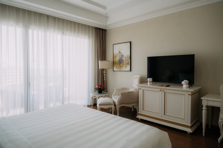 Deluxe Twin room with balcony and with ocean view