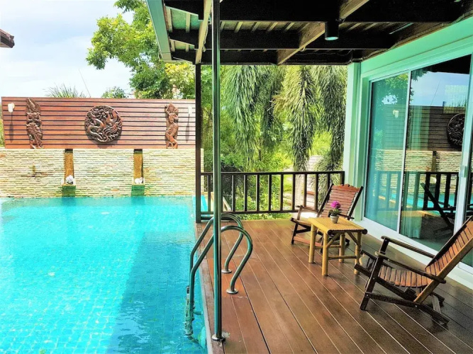 2 14 Thai Style Villa With Private Pool in Karon