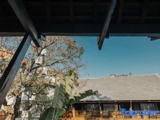 Outside