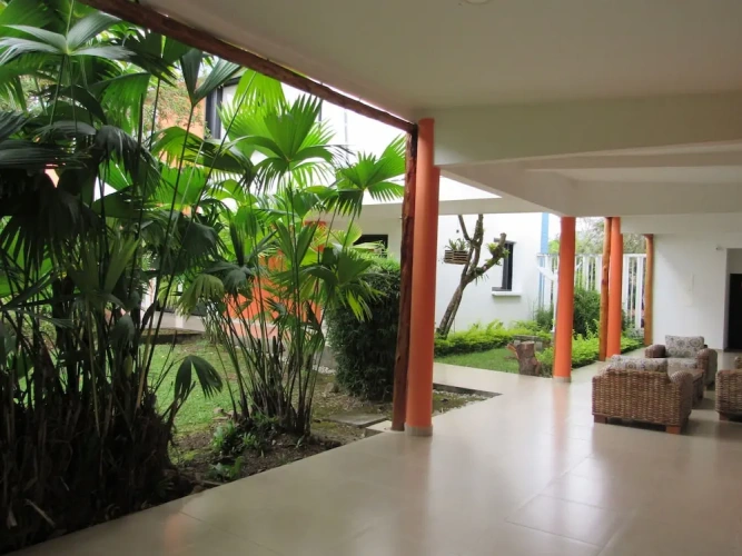 Deluxe Double Suite with garden view