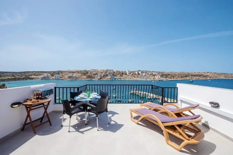 1 Bedroom Comfort Penthouse room with sea view