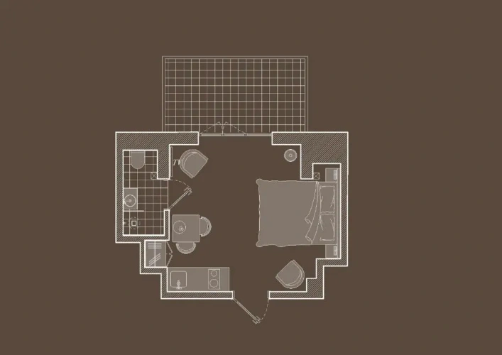 Standard Double room with balcony