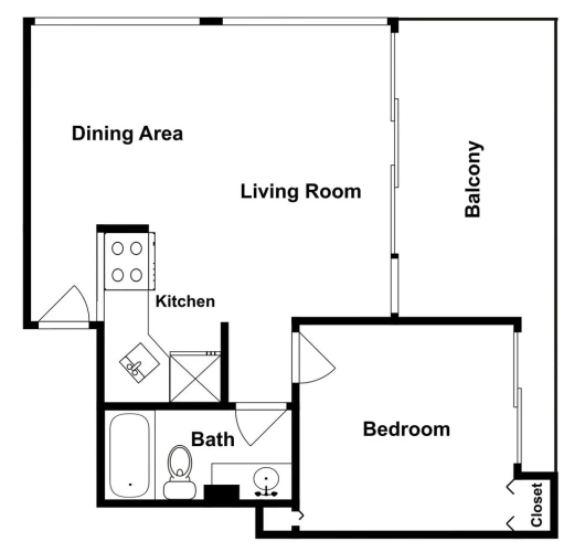 1 Bedroom Standard room
