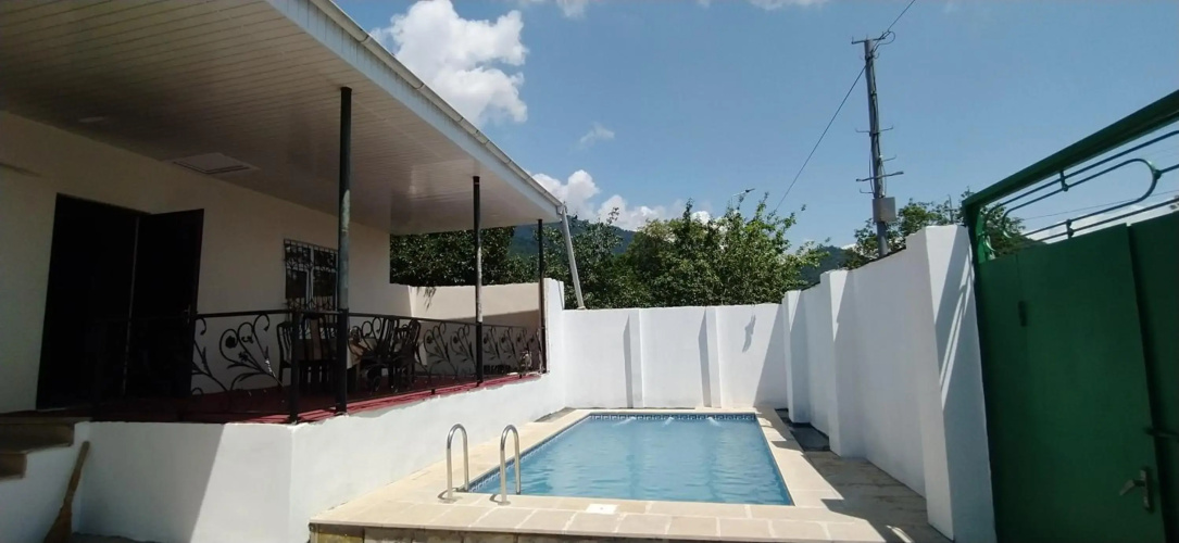 Gabala,yard, house