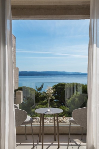 Premium Double room with balcony and with sea view