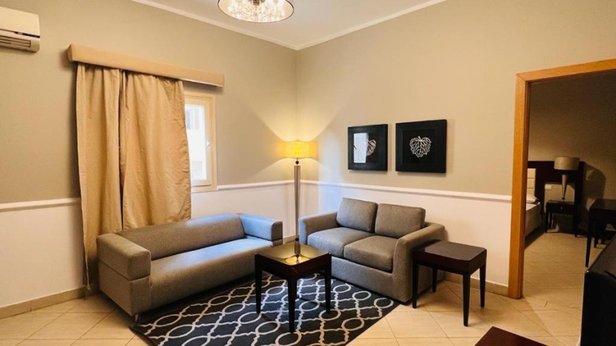 1 Bedroom Deluxe Apartment with balcony and with view