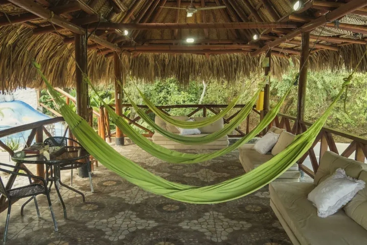 Family Suite with balcony and with garden view