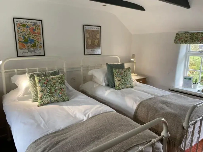 Standard Twin room with garden view