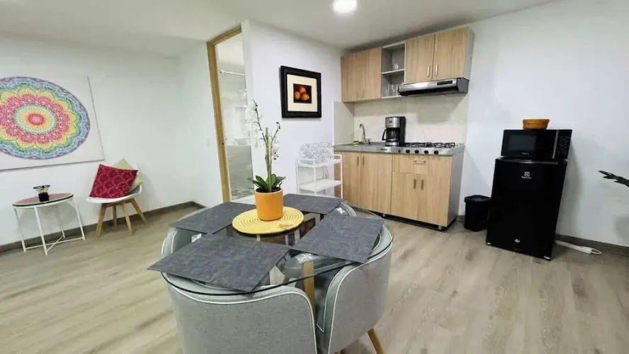 Double Apartment with balcony and with city view