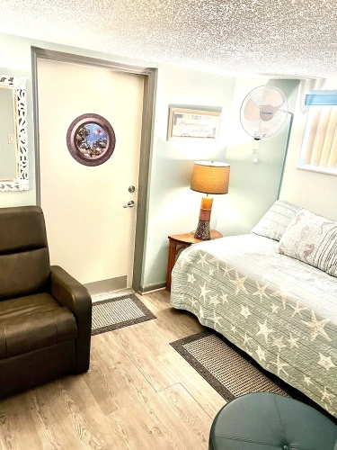 1 Bedroom Basement Suite with partial ocean view