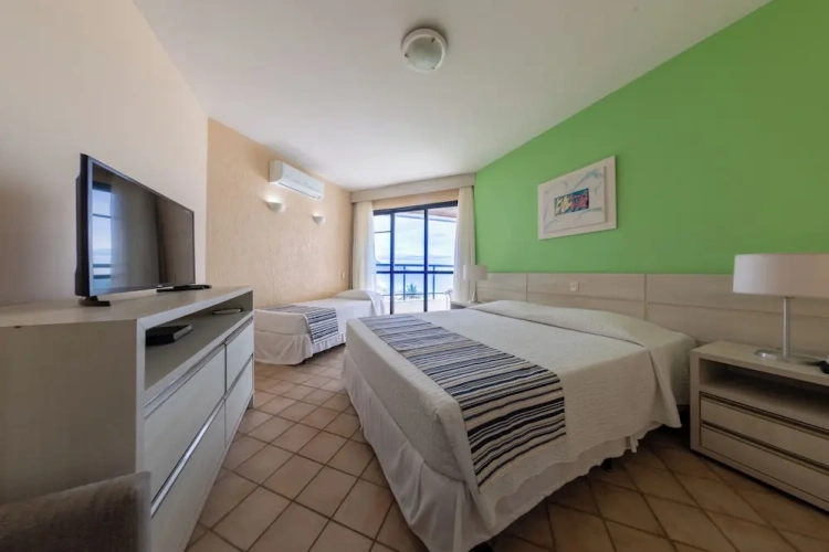 Deluxe Double room with balcony and beachfront