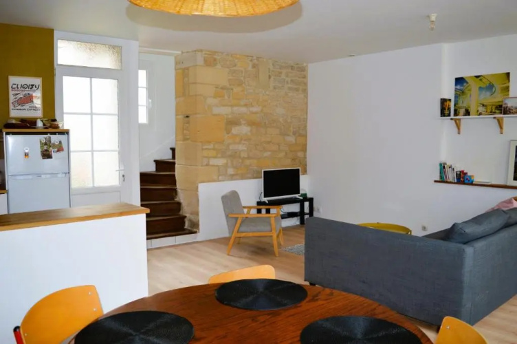 La courette, maison avec cour proche plage