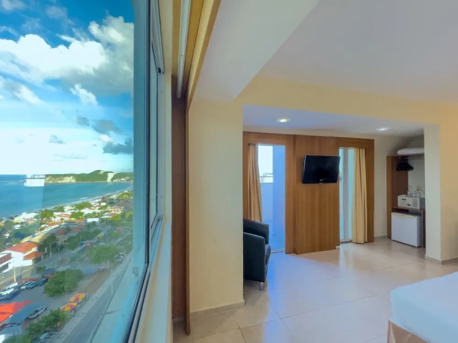 Deluxe Double room with balcony and with sea view