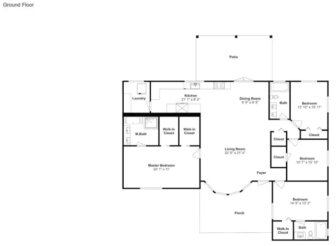 4 Bedrooms Superior room