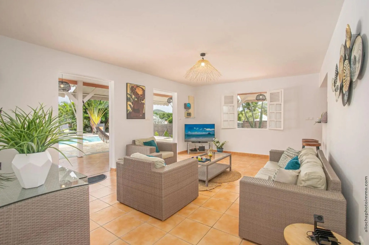 Villa Surelles - 3 chambres - piscine - Le Diamant