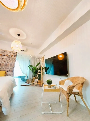 1 Bedroom Standard Double room with partial ocean view