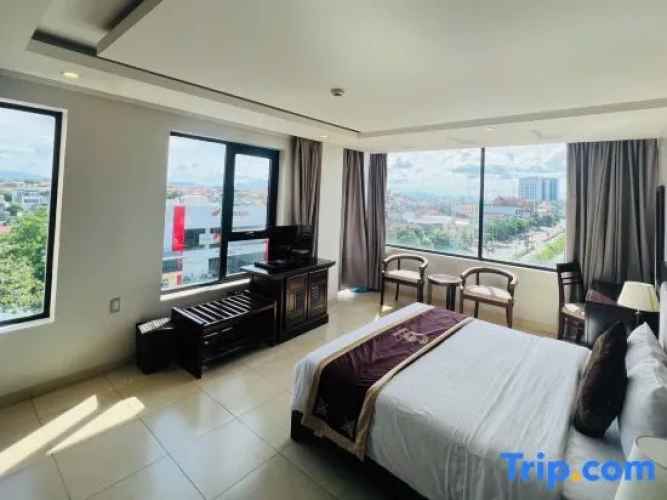 Deluxe Double room with balcony and with view