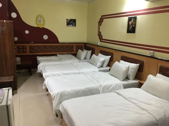 Economy Quadruple room with balcony and with view