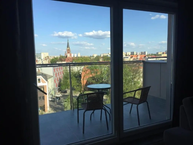Penthouse Apartment with balcony and with view