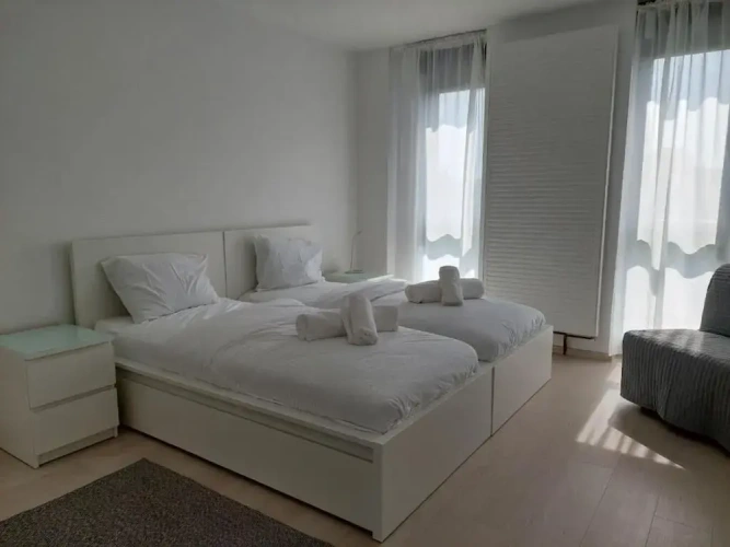 1 Bedroom Business Double Studio with garden view