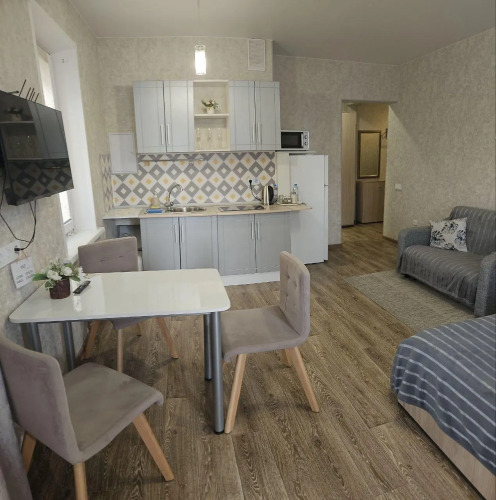 Фотография номера квартиры Апартаменты Квадрум на улице Лебедева-Кумача