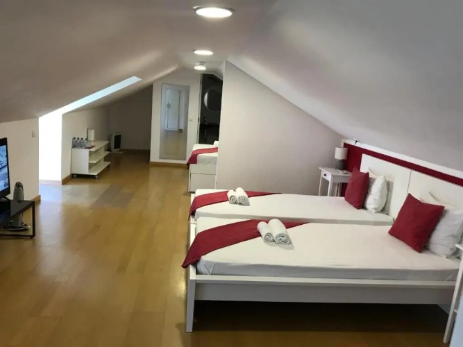 Standard Quadruple room with balcony