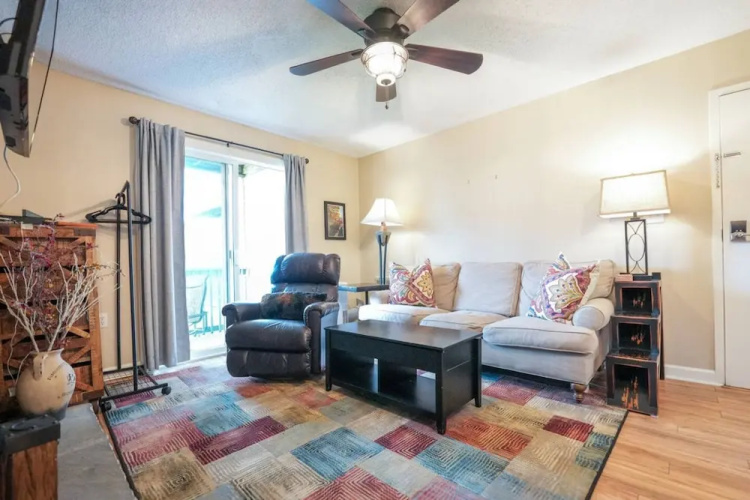 First Floor Studio Resort Access Portable AC
